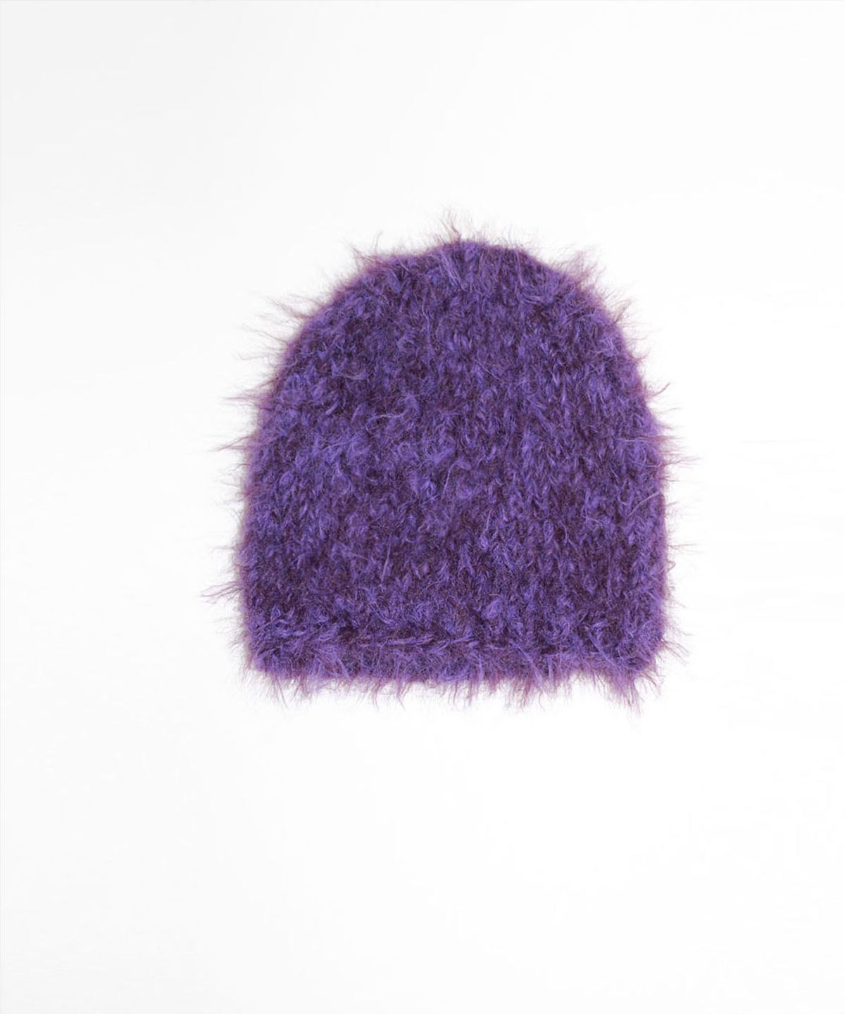 유라이크홈(YOULIKEHOME) 핸드메이드 알파카 퍼 비니 목도리 Handmade Alpaca fur - purple