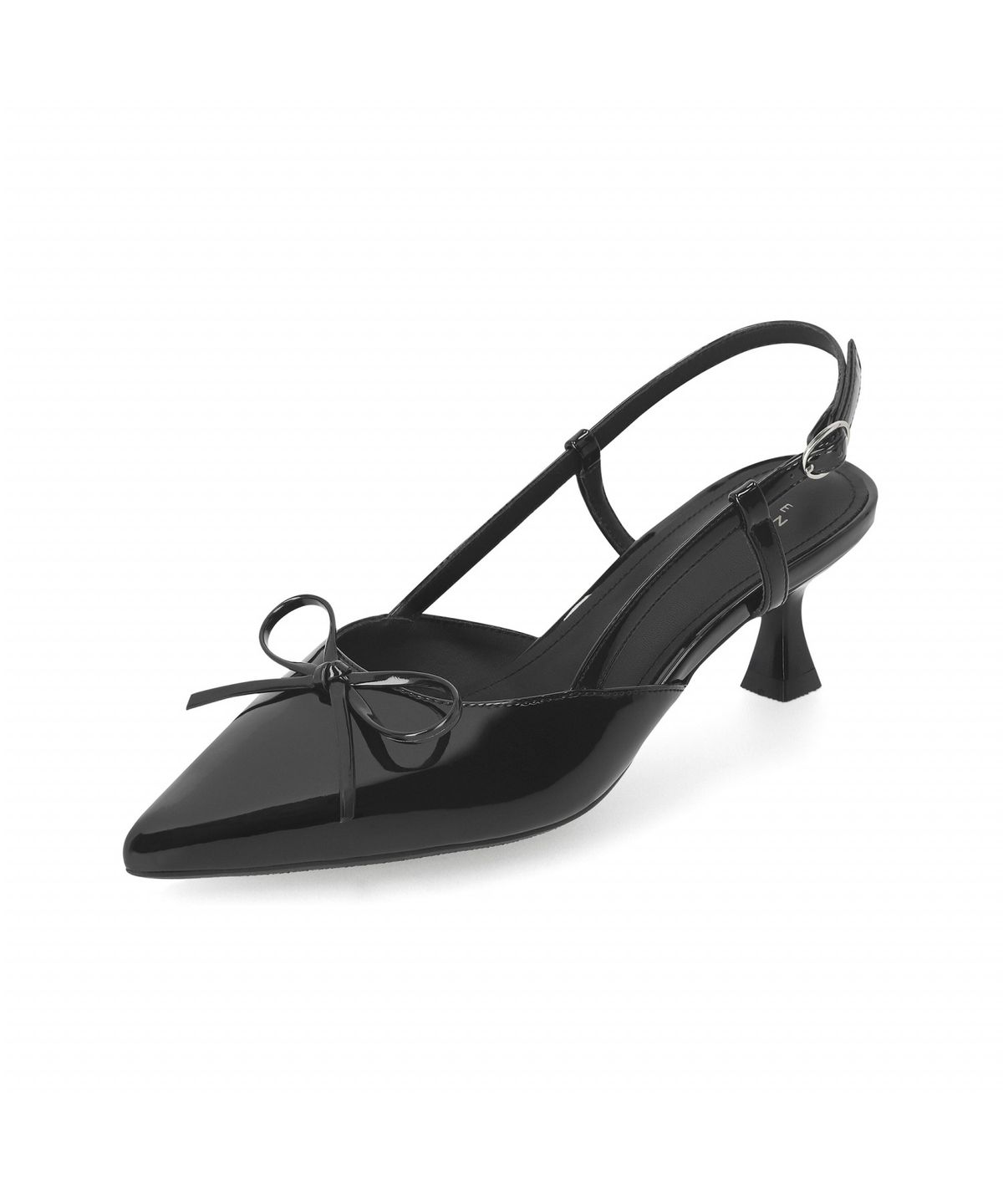 엘칸토(ELCANTO) 인텐스 여성 리본 스틸레토 슬링백 5.5cm LCWO82I513