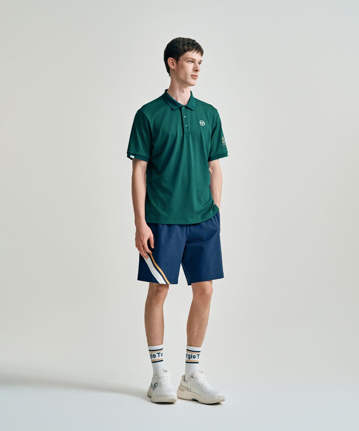 세르지오 타키니(SERGIO TACCHINI) M MC 더블 MCH 폴로 (Green)