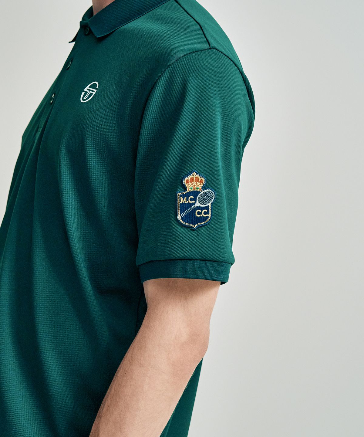 세르지오 타키니(SERGIO TACCHINI) M MC 더블 MCH 폴로 (Green)