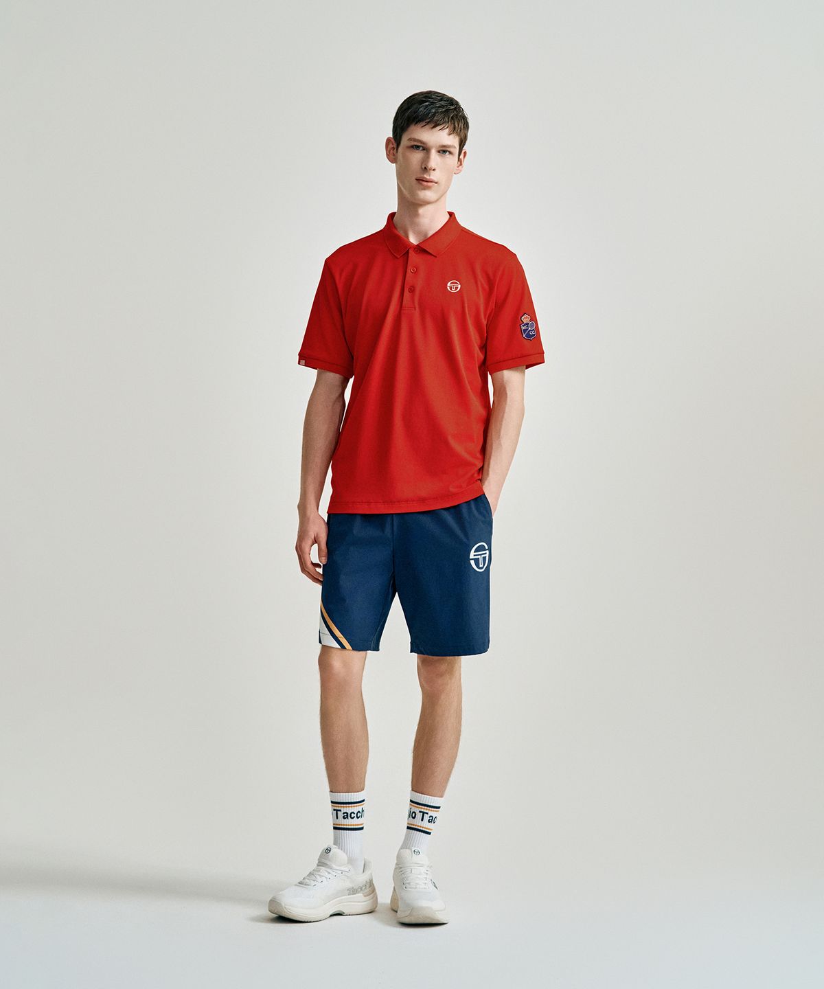 세르지오 타키니(SERGIO TACCHINI) M MC 더블 MCH 폴로 (Red)