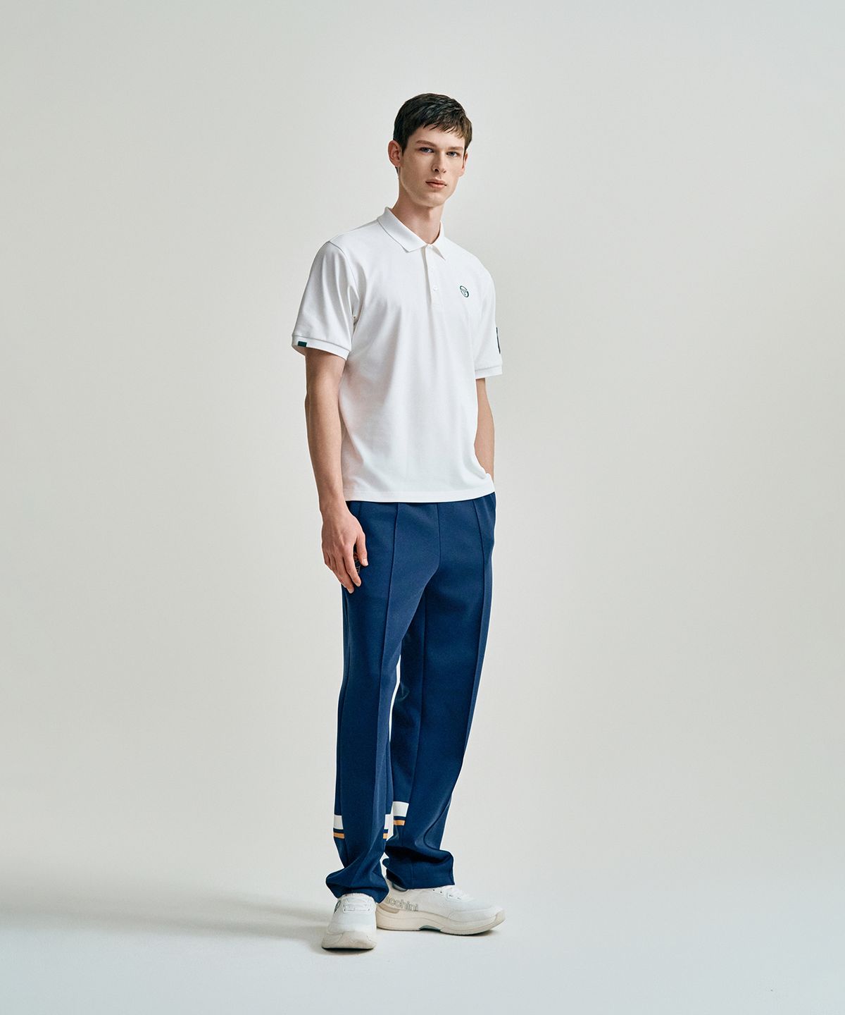 세르지오 타키니(SERGIO TACCHINI) M MC 더블 MCH 폴로 (White)