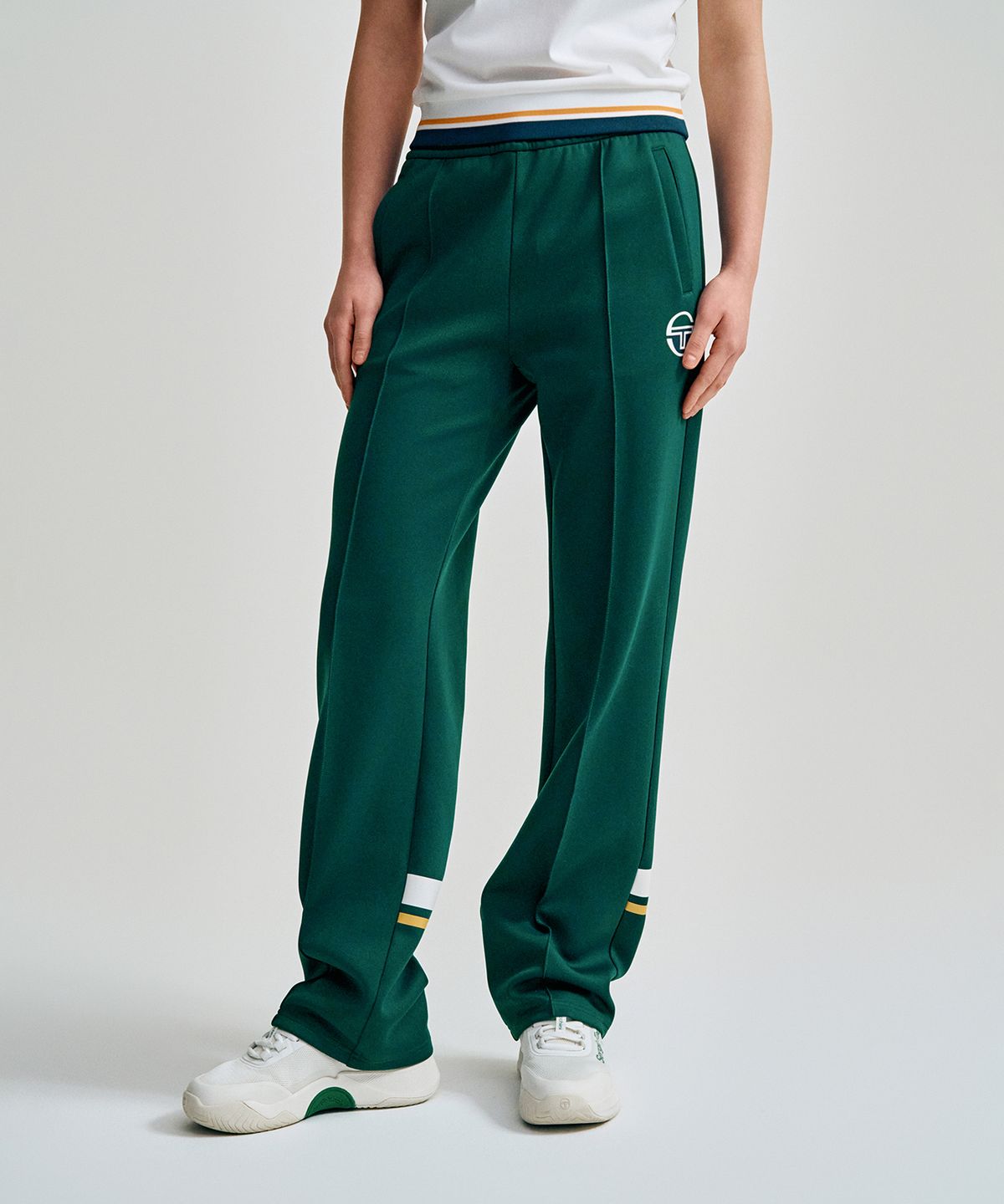 세르지오 타키니(SERGIO TACCHINI) W MC 베이스라인 스태프 팬츠 (Green)