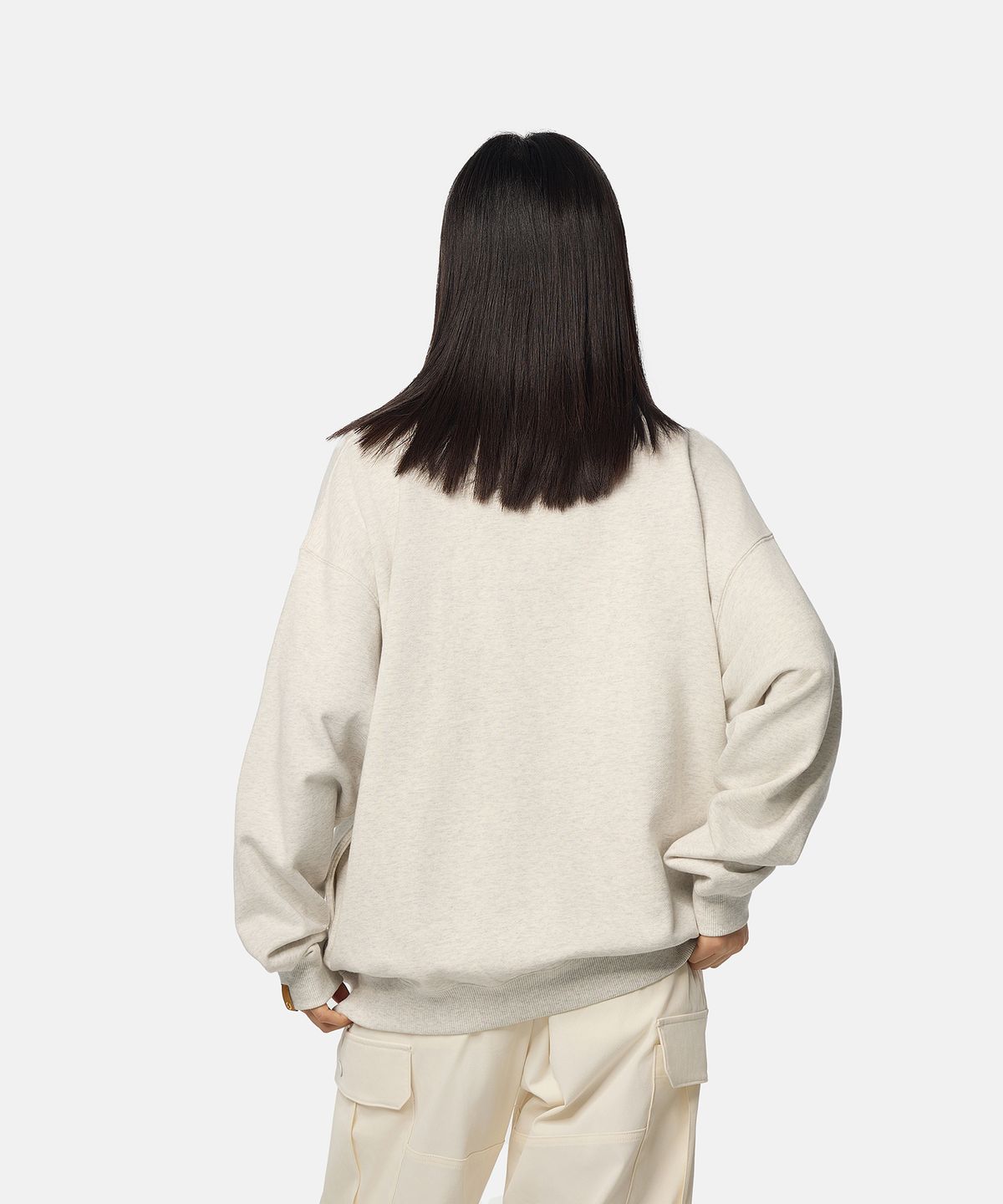 팀버랜드(TIMBERLAND) 하프 집업 스웻 - 그레이 / A6J2F-052