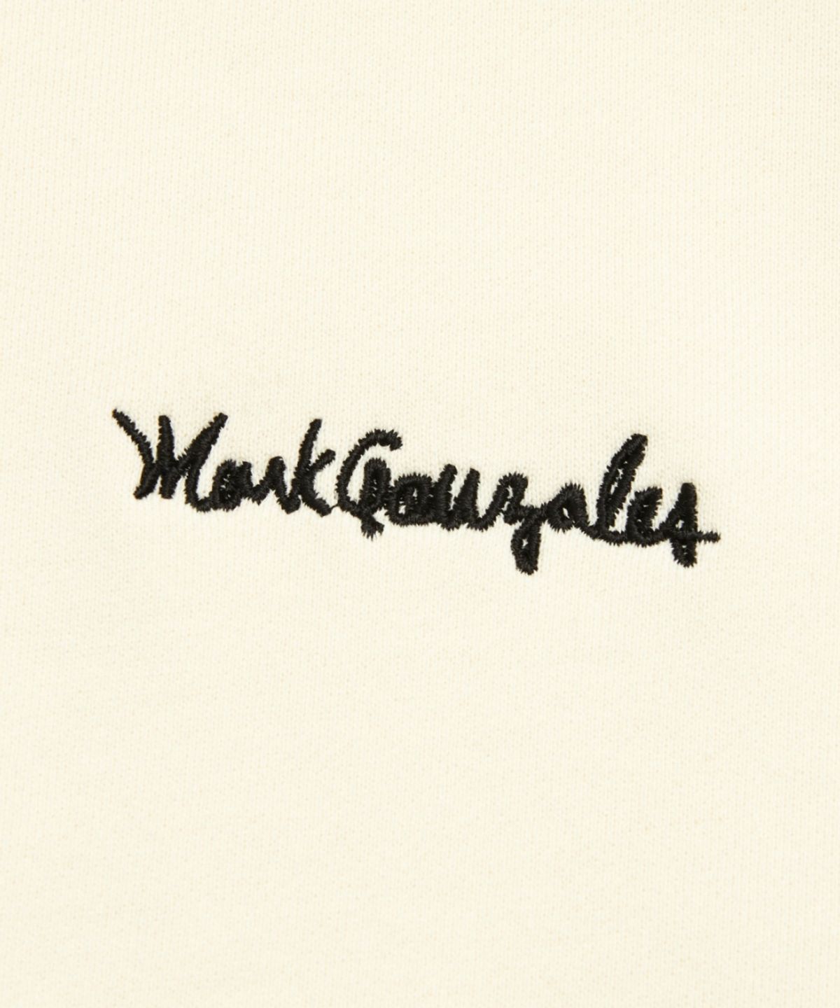 마크곤잘레스(MARK GONZALES) 사인로고 스웨트셔츠 - IVORY