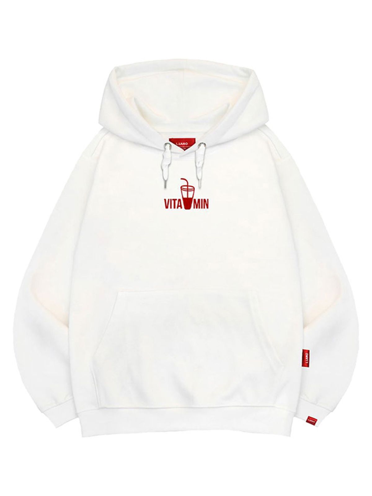 엘라모(LLAMO) 비타민 후드티 남녀공용 빅사이즈 M~4XL