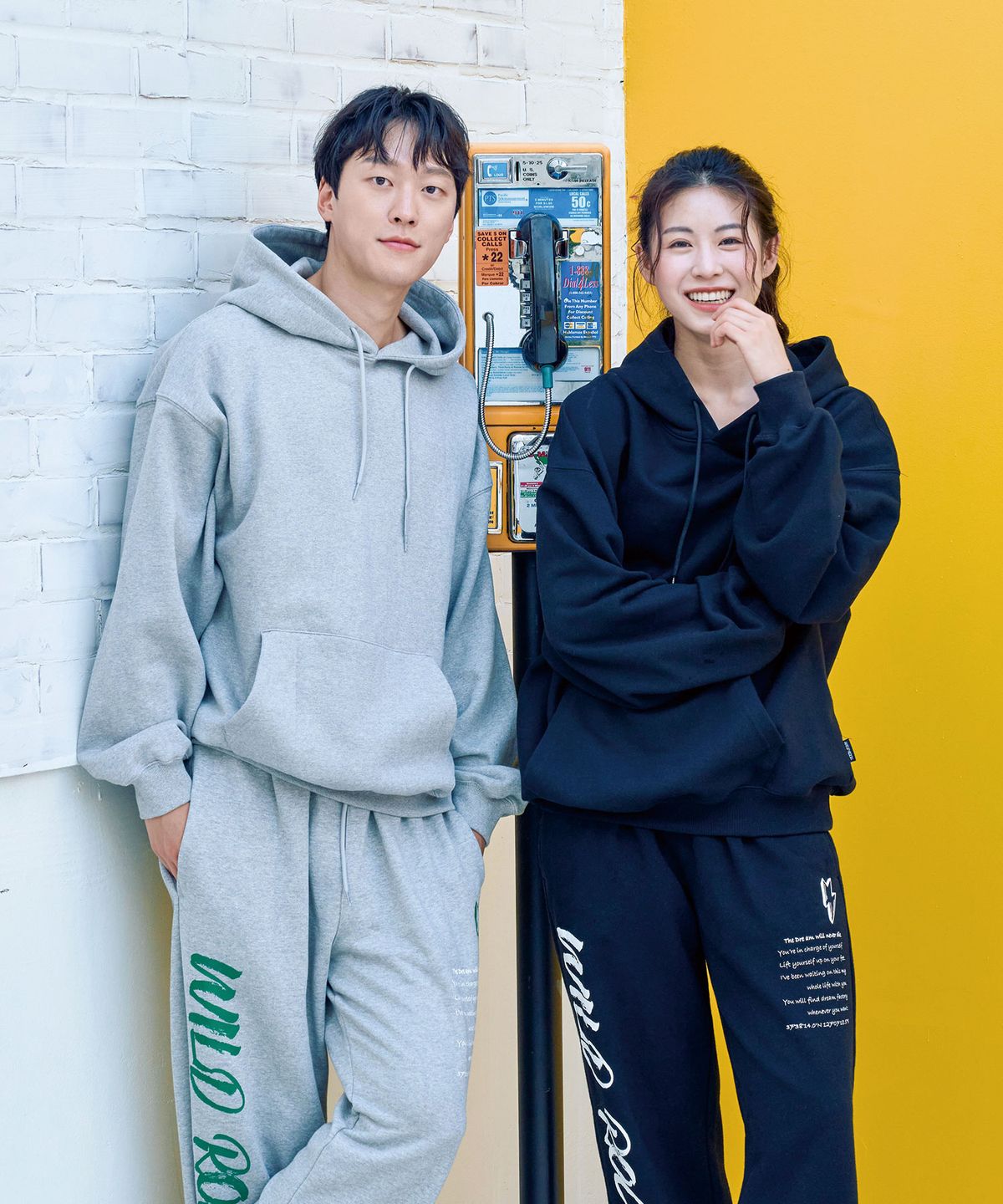 와일드락(WILDROCK) 와일드 월드 와이드 후드티셔츠 (14 COL)