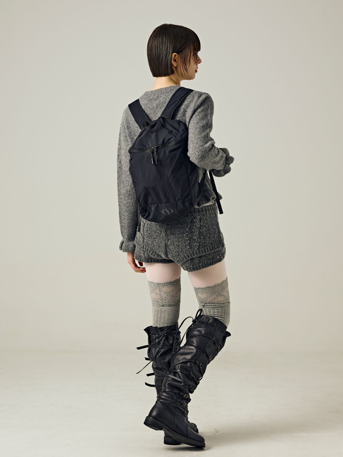 샐볼(SALBOL) 500 Lip Light Backpack [BLACK]
