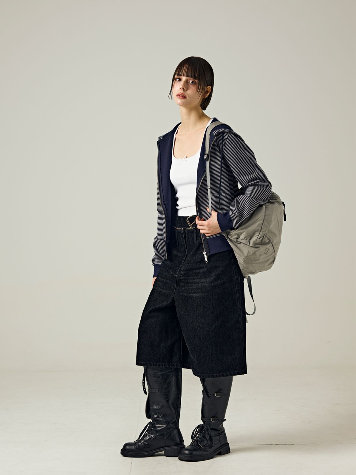샐볼(SALBOL) 500 LIP Light Backpack [GRAY]
