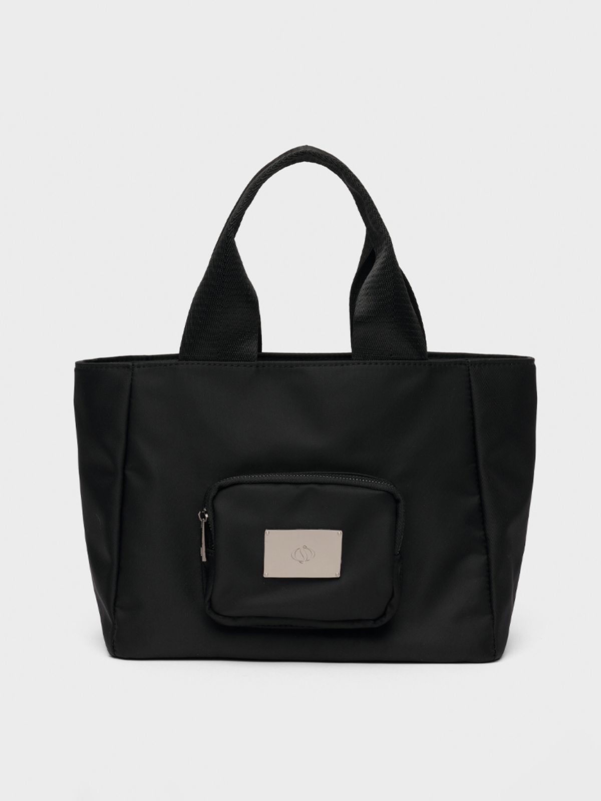 샐볼(SALBOL) SYMBOL NYLON TOTE BAG [BLACK]