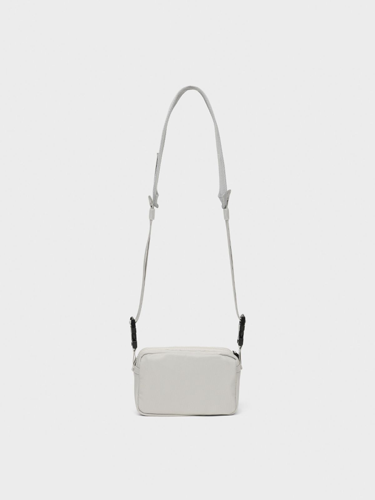 샐볼(SALBOL) SYMBOL NYLON SHAKOSH CROSS BAG [GRAY]