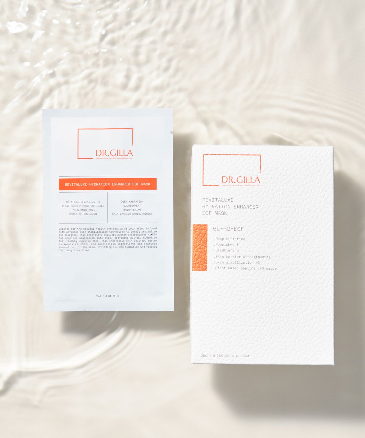 닥터길라(DR.GILLA) 닥터길라 EGF 히알루론산 세라마이드 콜라겐 마스크 1BOX(10EA)