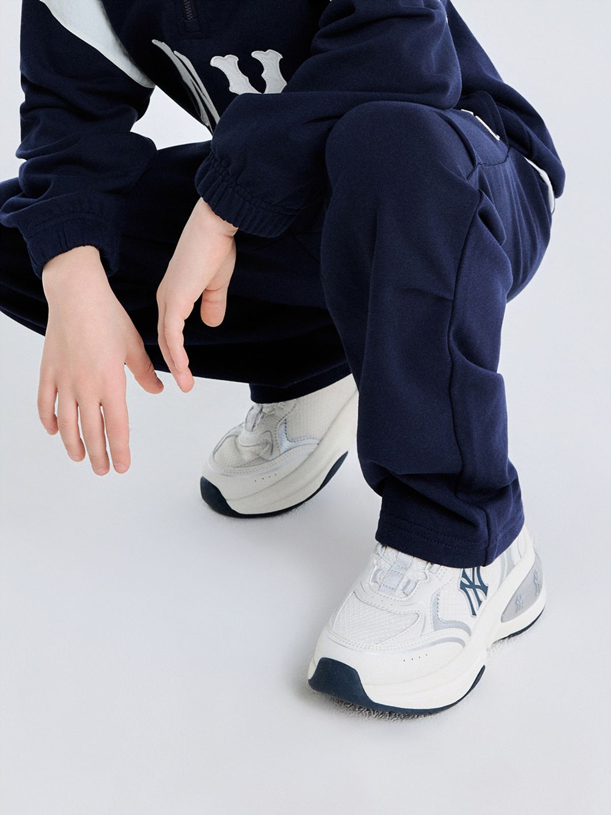 엠엘비 키즈(MLB KIDS) 청키 파이어볼 다이얼 NY (White)