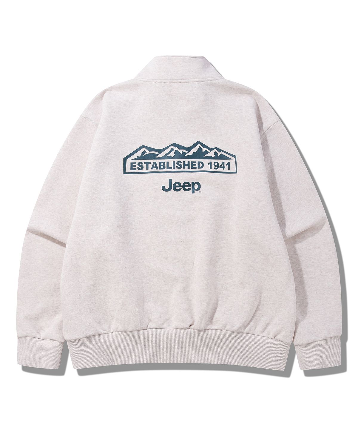 지프(JEEP) [360g] M-Logo 반집업 맨투맨 (JR5TSU838MB)