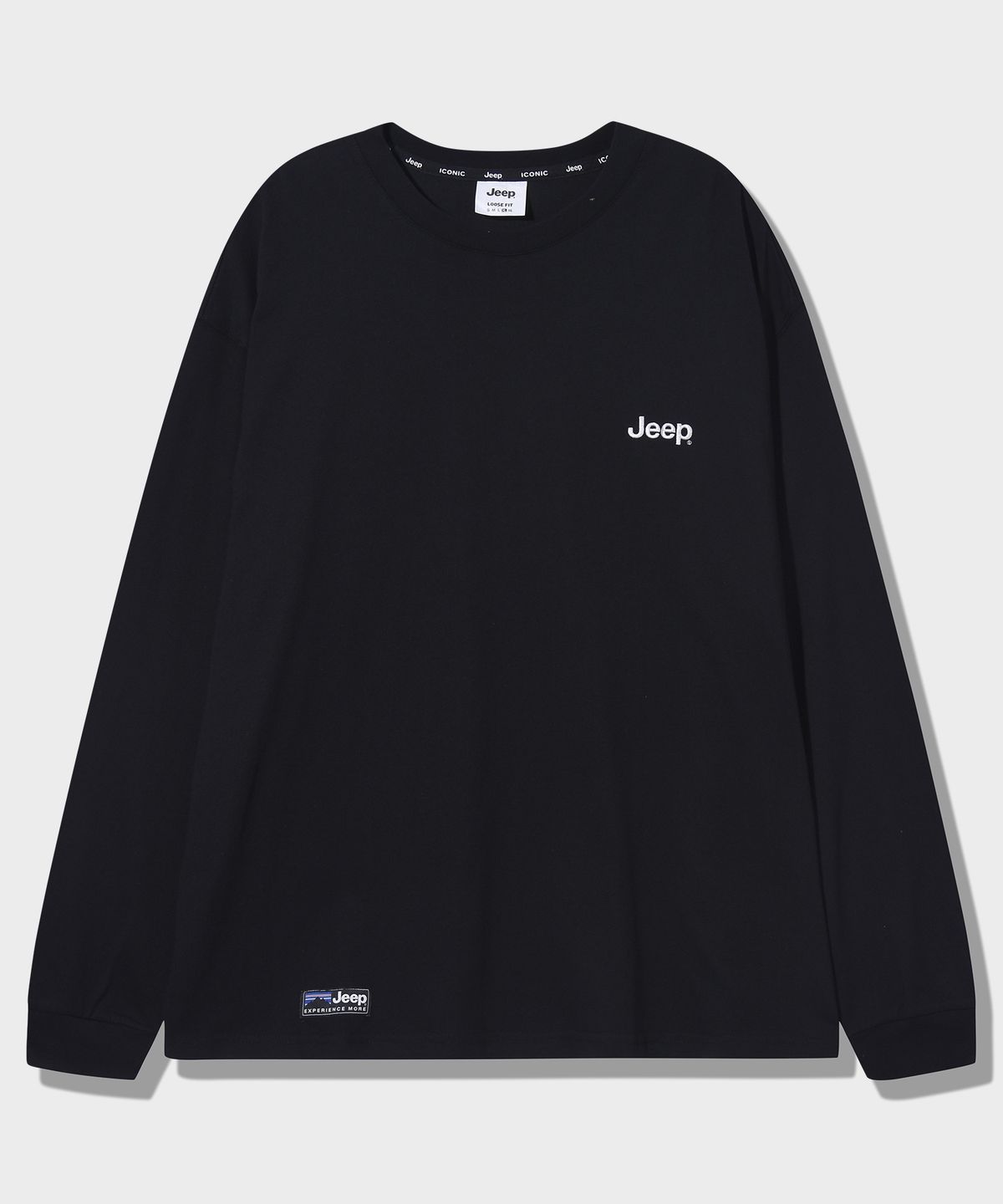 지프(JEEP) 에센셜 롱슬리브 티셔츠 (JQ5TSU003BK)