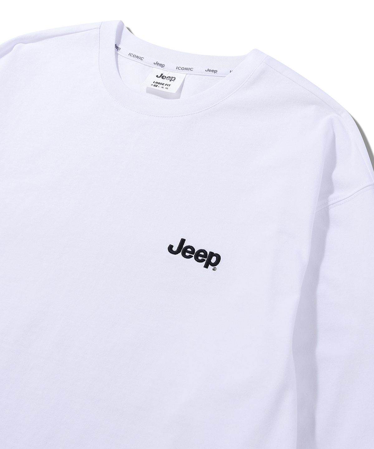 지프(JEEP) 에센셜 롱슬리브 티셔츠 (JQ5TSU003WH)