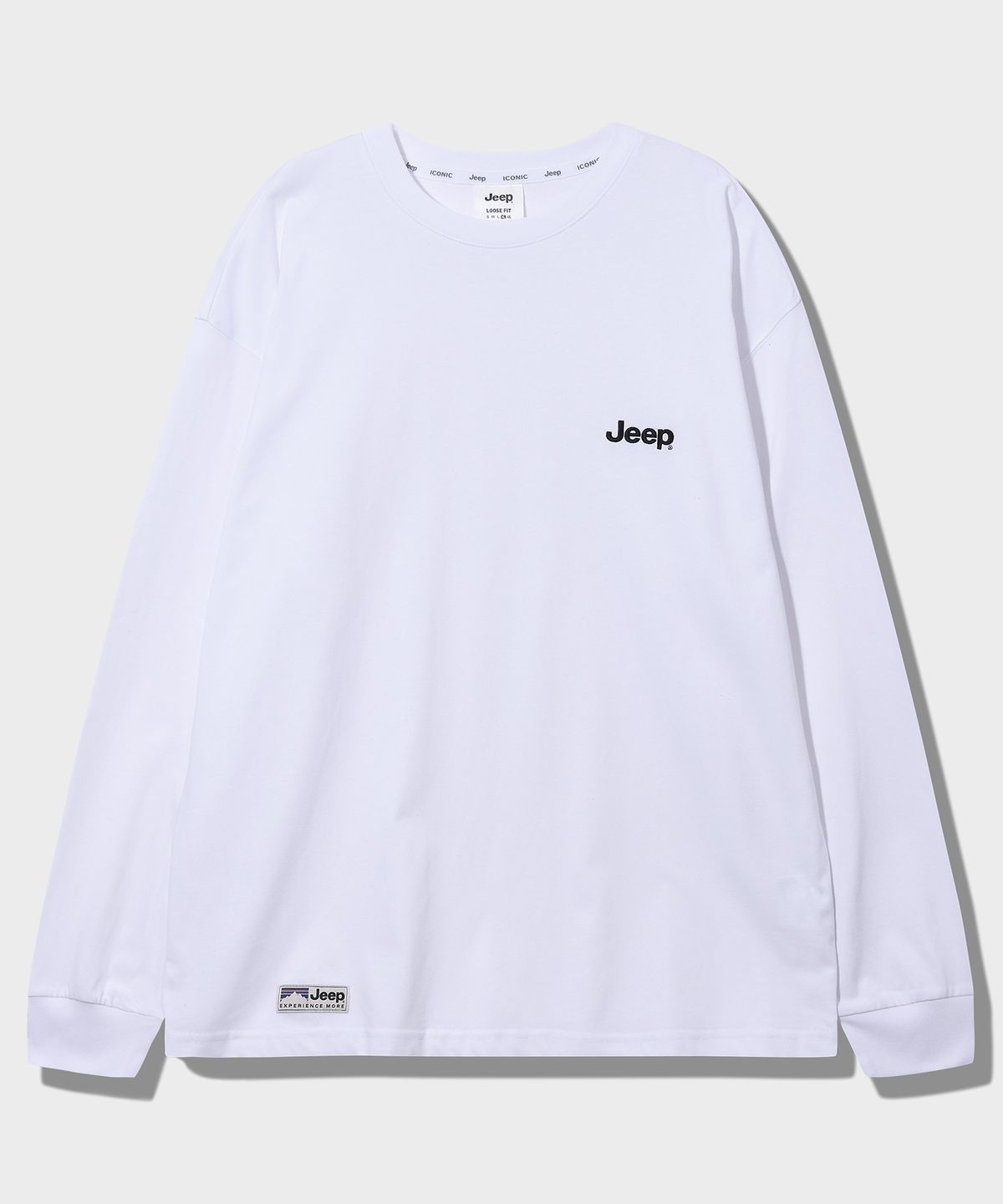 지프(JEEP) 에센셜 롱슬리브 티셔츠 (JQ5TSU003WH)