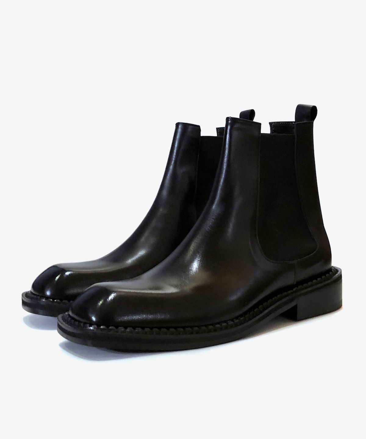 조앤슈(JOENSHOE) 킹 스퀘어 첼시부츠 블랙