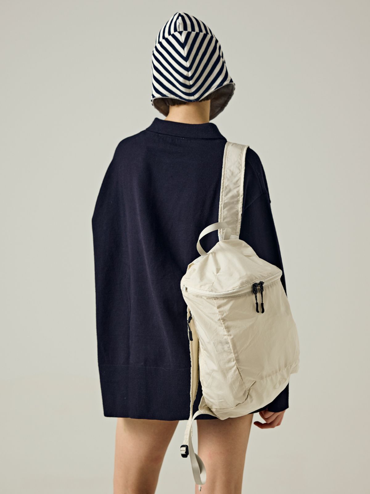 샐볼(SALBOL) REVERSIBLE EARFLAP [GRAY]