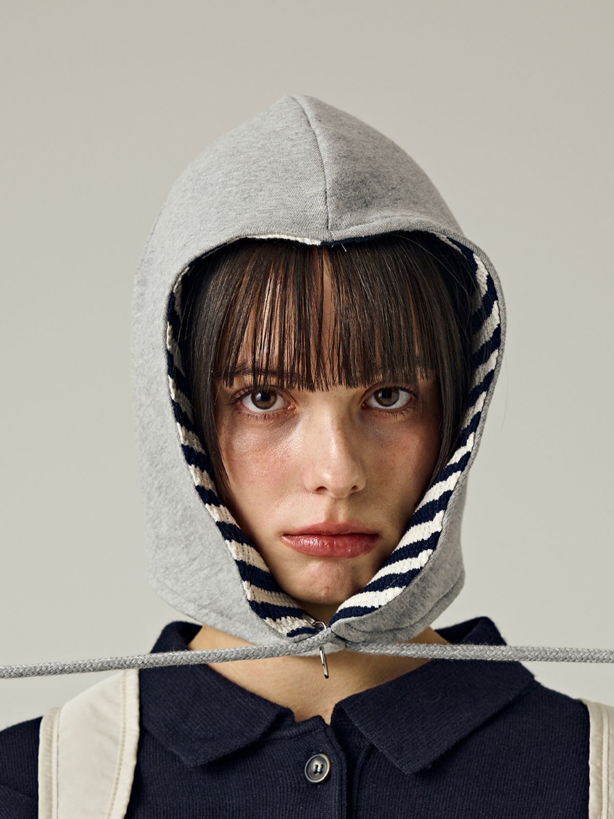 샐볼(SALBOL) REVERSIBLE EARFLAP [GRAY]