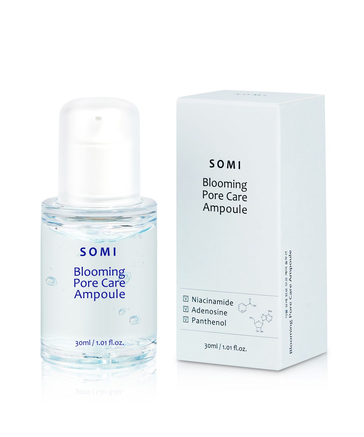 소미(SOMI) 블루밍 포어 케어 앰플 30ml 2개 미백 모공케어