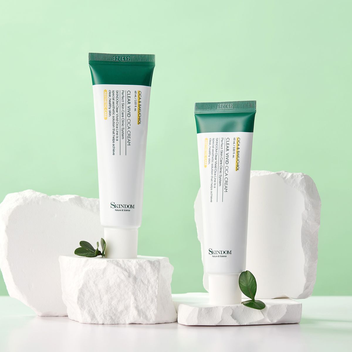 스킨덤(SKINDOM) 클리어 비비드 시카 크림 60ml