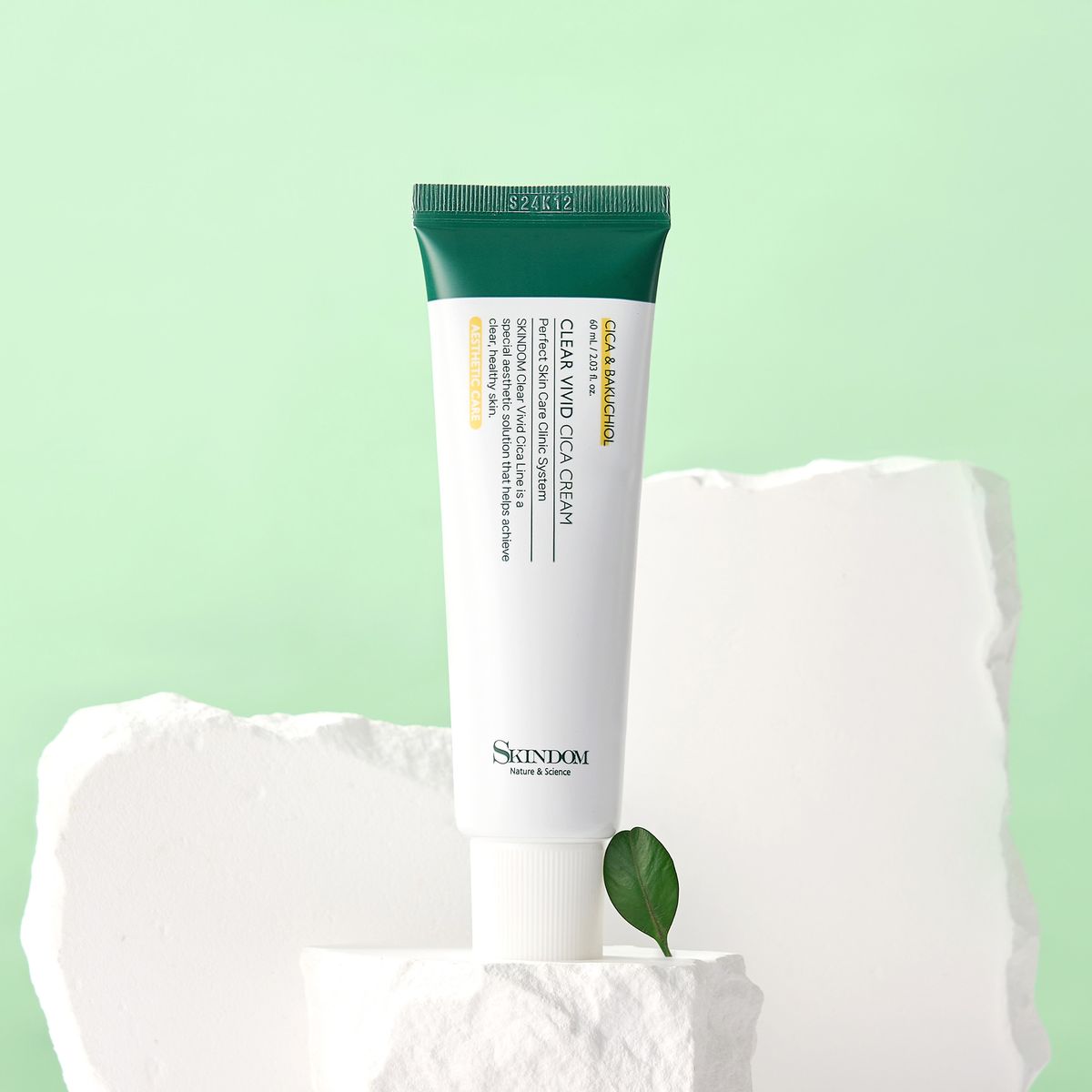 스킨덤(SKINDOM) 클리어 비비드 시카 크림 60ml