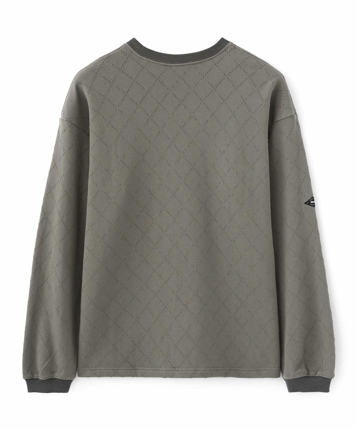 더블유엠씨(WMC) 아가일 펀칭 롱슬리브_PALE KHAKI