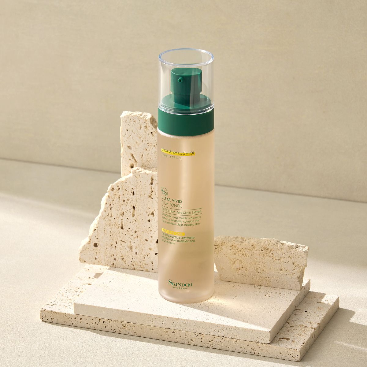 스킨덤(SKINDOM) 클리어 비비드 시카 토너 150ml