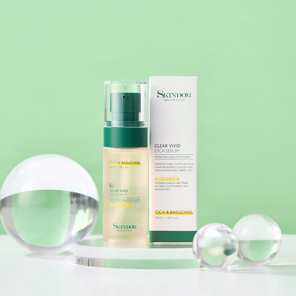 스킨덤(SKINDOM) 클리어 비비드 시카 세럼 50ml