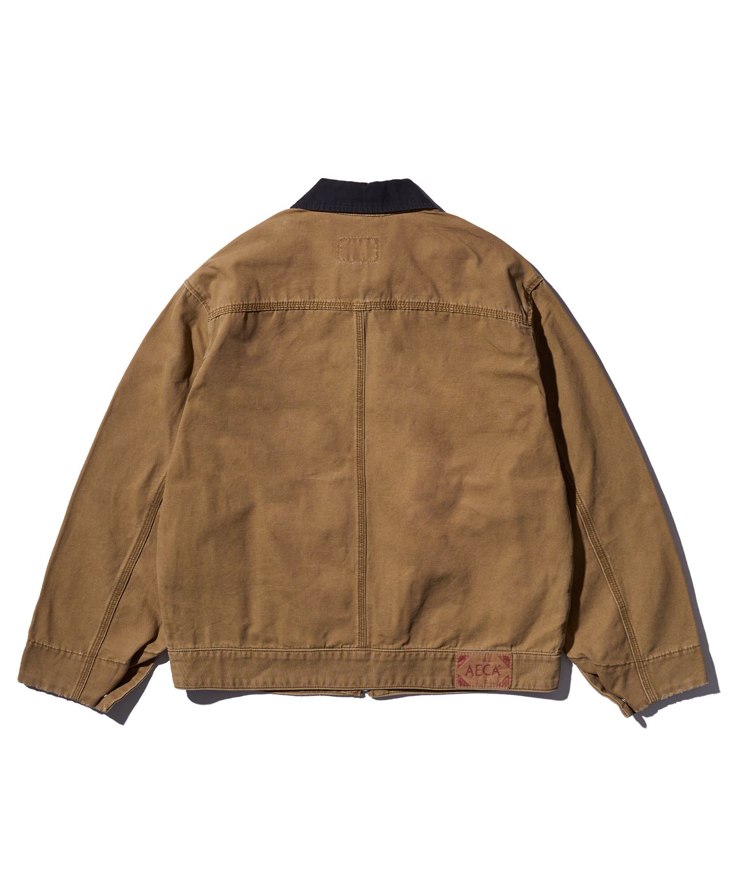 MUSINSA AECA WHITE AECA VINTAGE CANVAS WORK JACKET-BEIGE