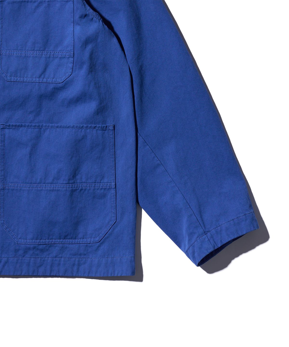 에이카화이트(AECA) AECA WASHED FRENCH WORK JACKET-BLUE