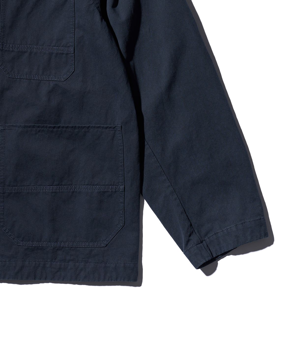에이카화이트(AECA) AECA WASHED FRENCH WORK JACKET-NAVY