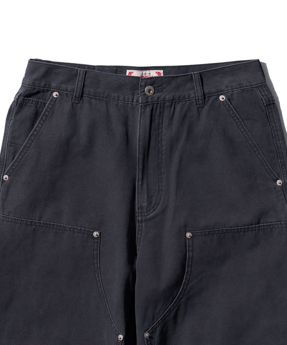 에이카화이트(AECA) VINTAGE DOUBLE KNEE PIGMENT PANTS-CHARCOAL