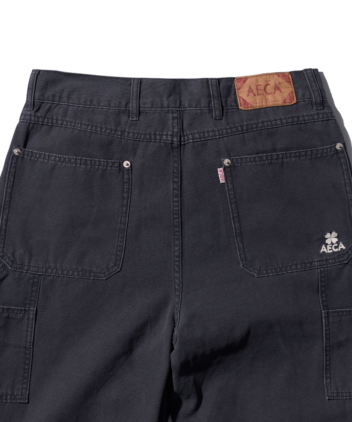 에이카화이트(AECA) VINTAGE DOUBLE KNEE PIGMENT PANTS-CHARCOAL