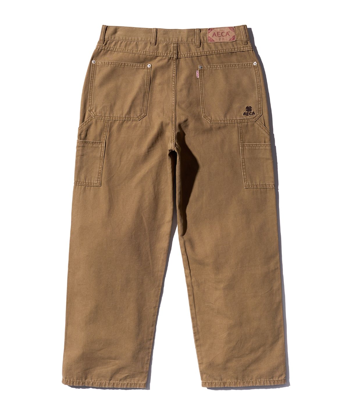 에이카화이트(AECA) VINTAGE DOUBLE KNEE PIGMENT PANTS-BEIGE