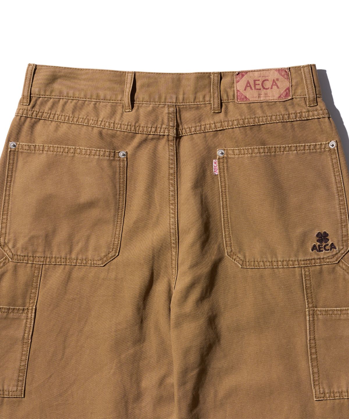 에이카화이트(AECA) VINTAGE DOUBLE KNEE PIGMENT PANTS-BEIGE