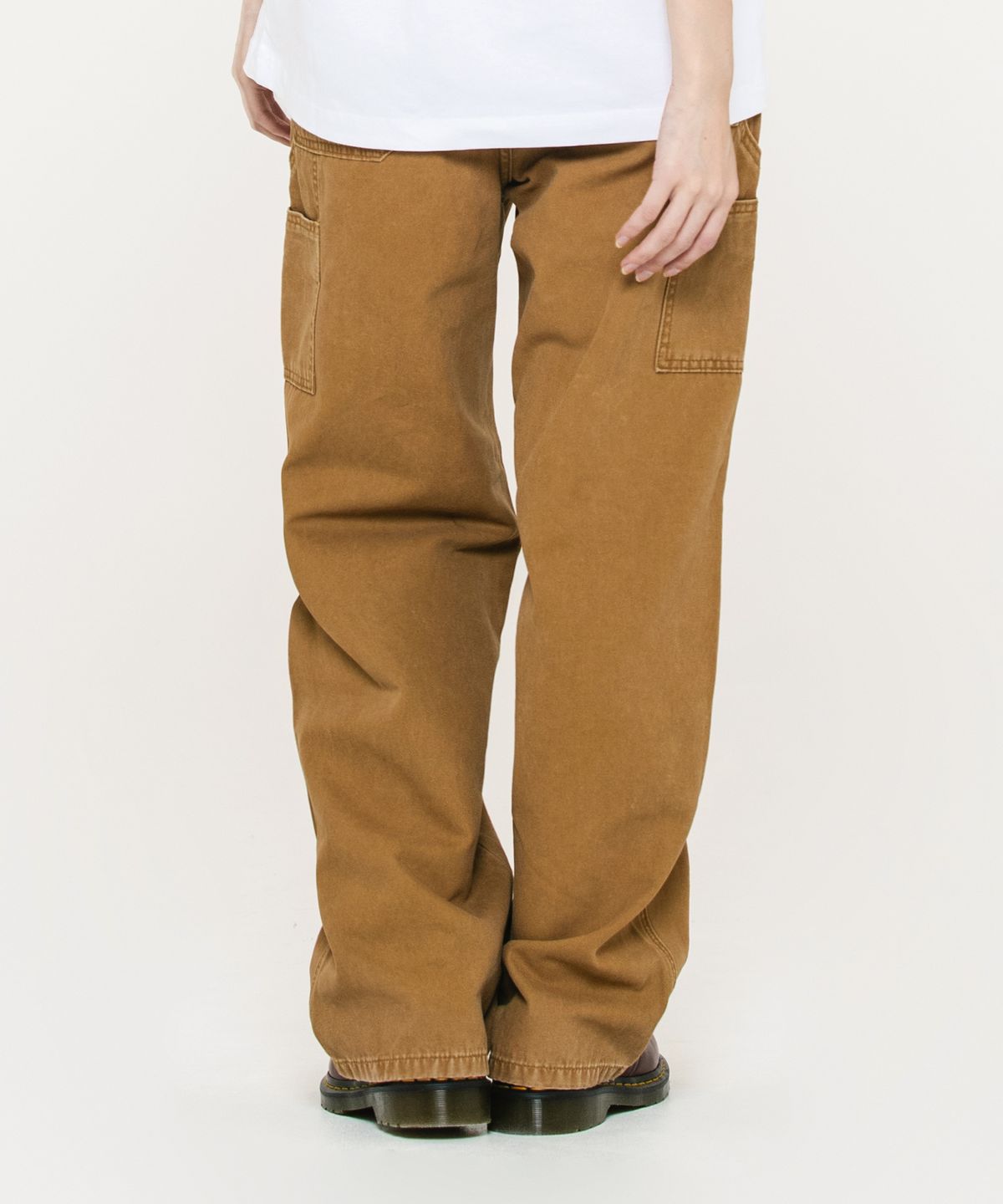 에이카화이트(AECA) VINTAGE DOUBLE KNEE PIGMENT PANTS-BEIGE