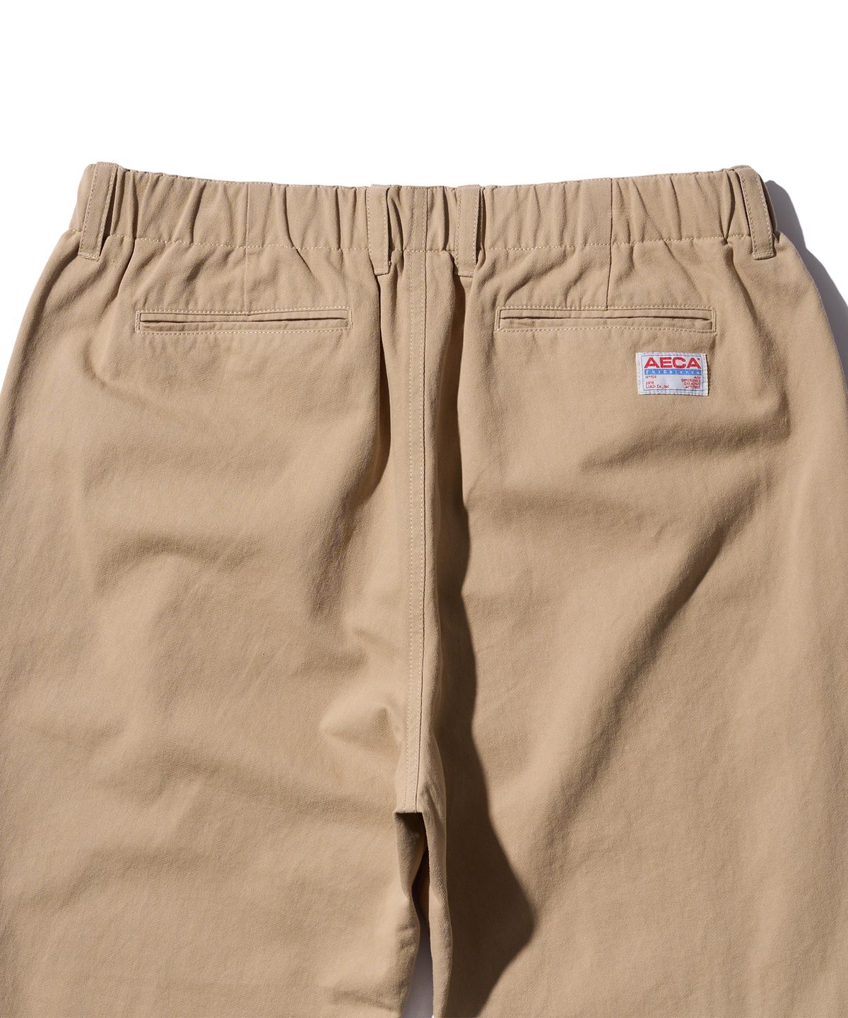 에이카화이트(AECA) SPLATER PAINTED BANDING CHINO PANTS-BEIGE