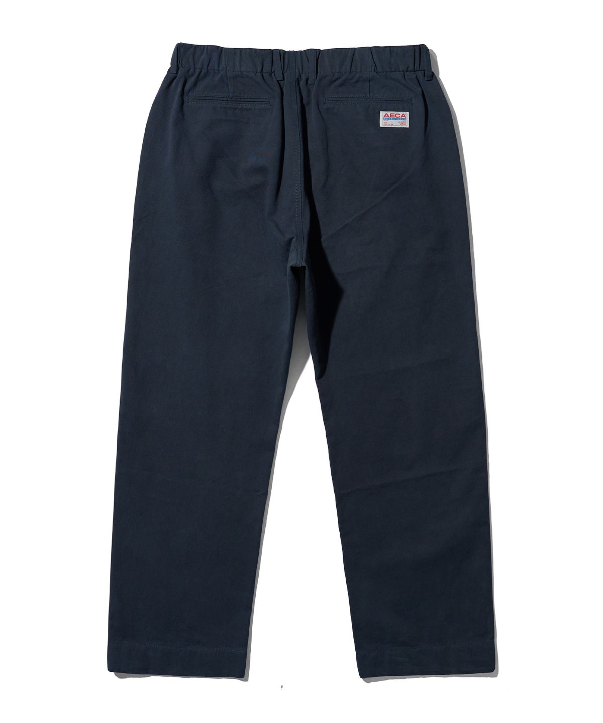 에이카화이트(AECA) SPLATER PAINTED BANDING CHINO PANTS-NAVY