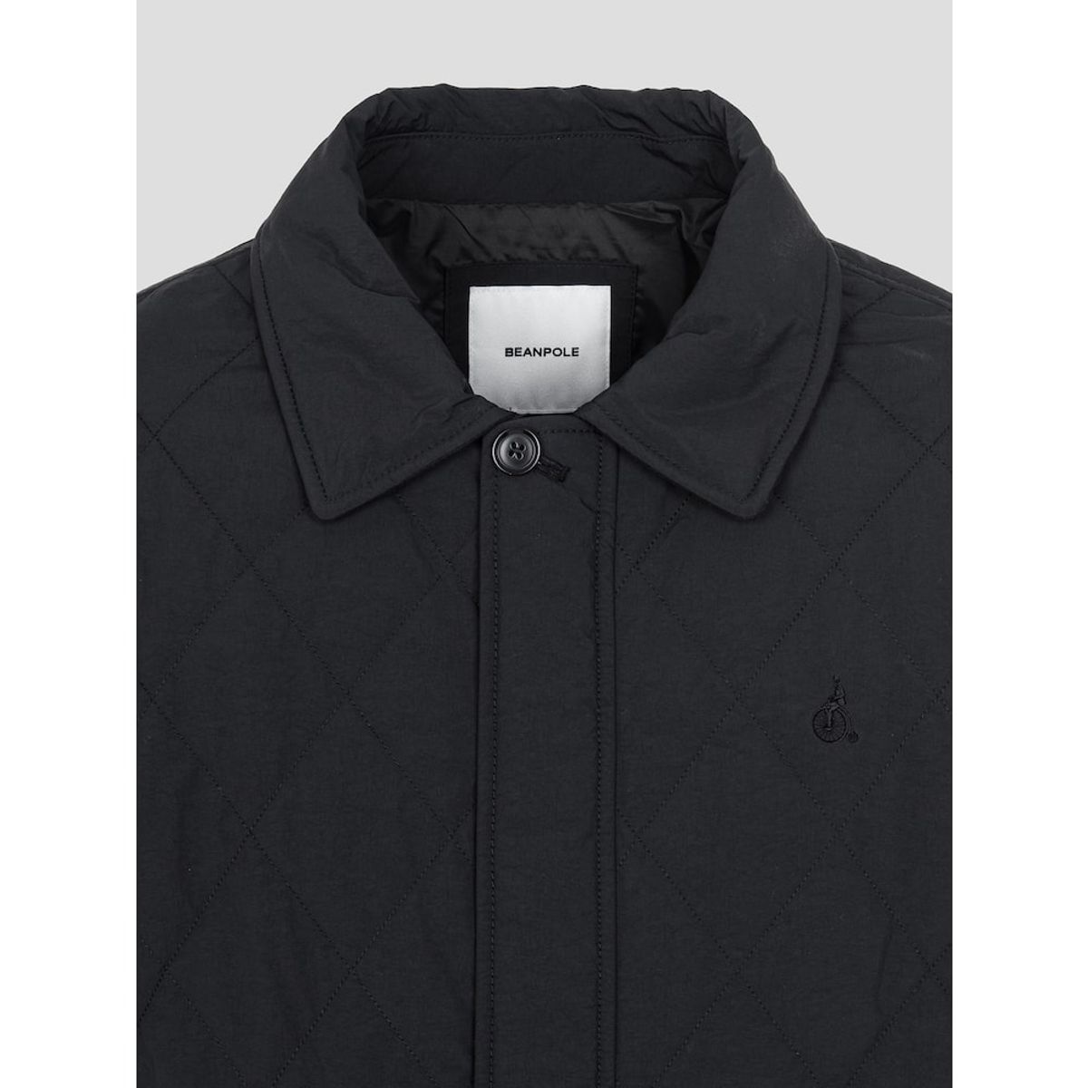 빈폴 멘(BEANPOLE MEN) 다이아 퀼팅 패딩 아우터  블랙