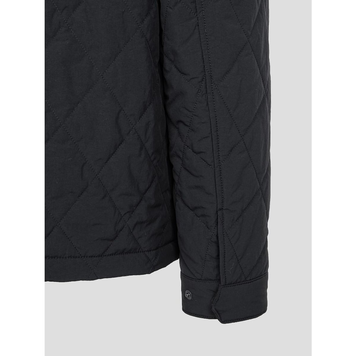 빈폴 멘(BEANPOLE MEN) 다이아 퀼팅 패딩 아우터  블랙