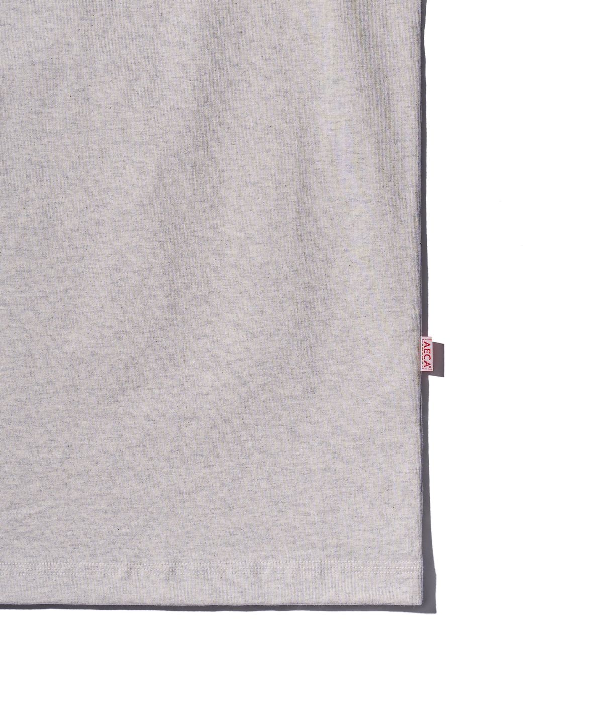 에이카화이트(AECA) EVERYDAY AECA CLOVER HALF SLEEVE TEE-OATMEAL