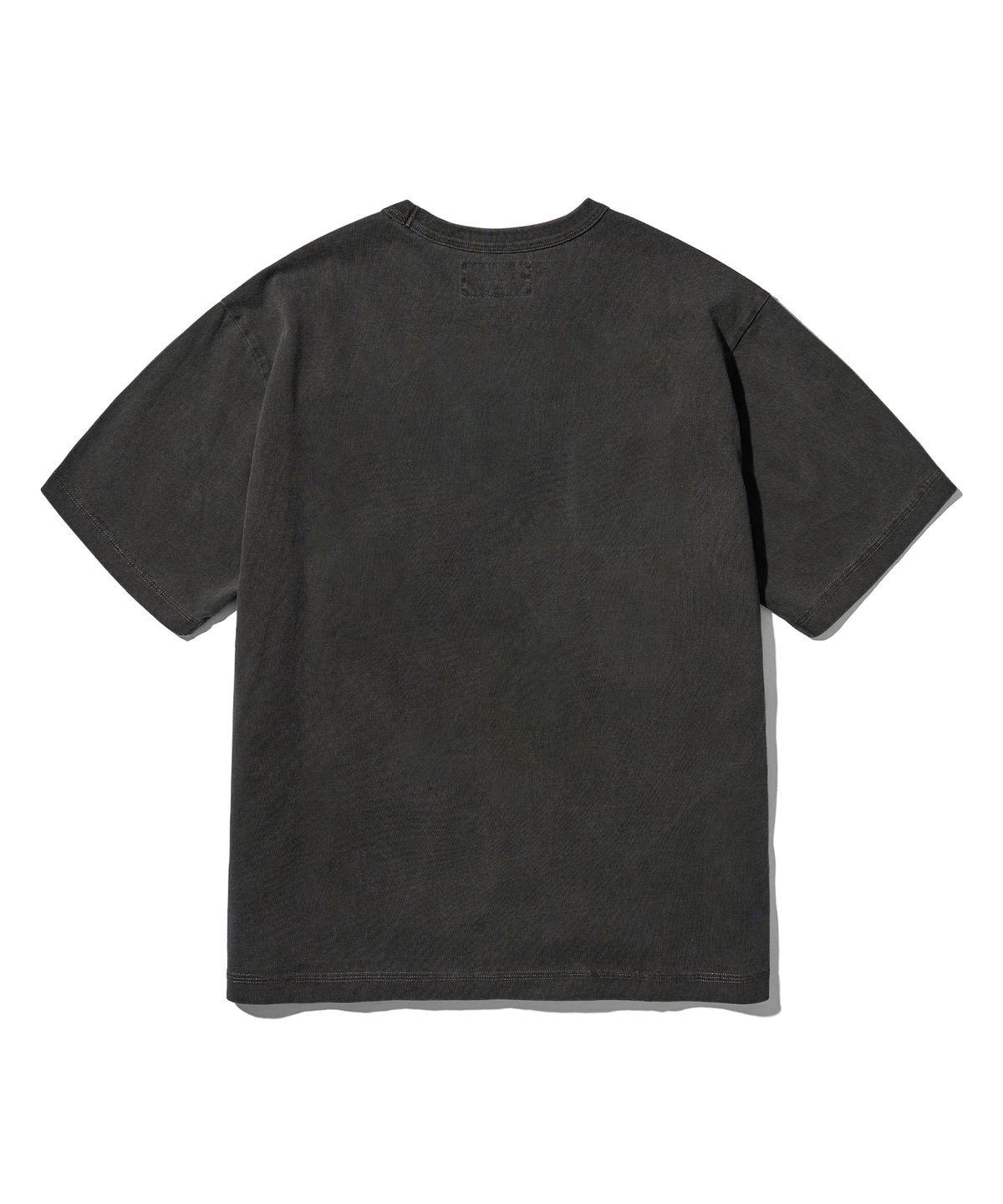 에이카화이트(AECA) EVERYDAY AECA CLOVER HALF SLEEVE TEE-WASHED CHARCOAL