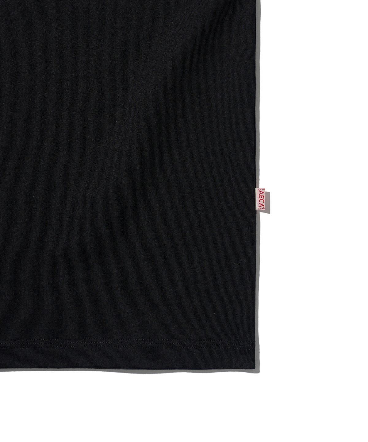에이카화이트(AECA) AECA RECORD SHOP HALF SLEEVE TEE-BLACK