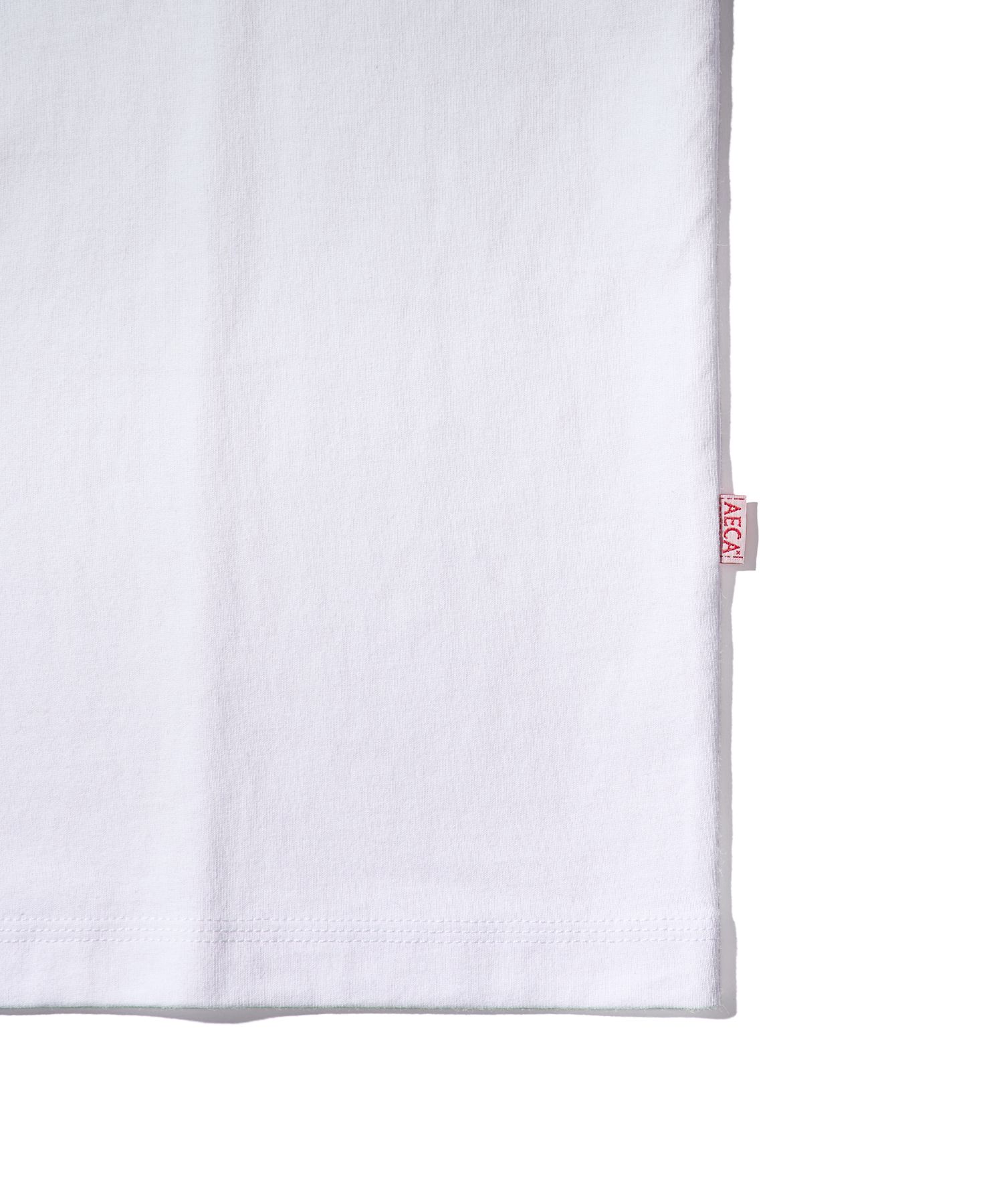 【韓国 AECA WHITE】BALANCE WAVE WAVE HALF SLEEVE-WHITE 에이카화이트(AECA) BALANCE WAVE WAVE HALF SLEEVE-WHITE