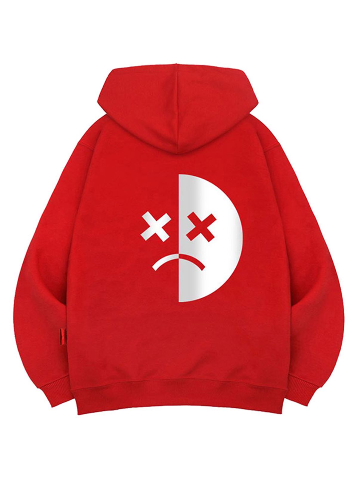 엘라모(LLAMO) 크라이베이비 후드티 남녀공용 빅사이즈 M~4XL