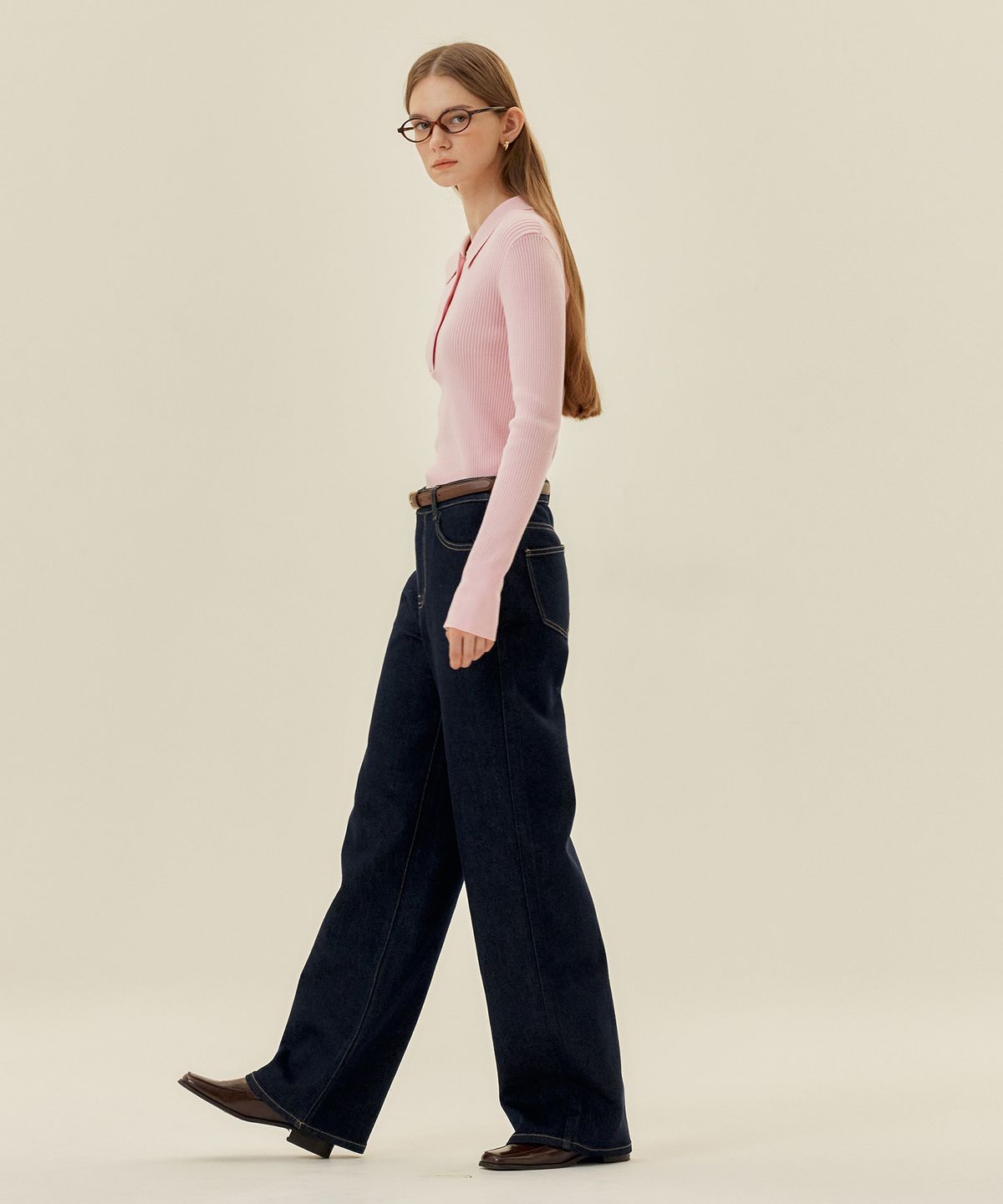 마인드브릿지 우먼(MIND BRIDGE WOMEN) [W][COUTURE]골지 카라 니트 - 4color