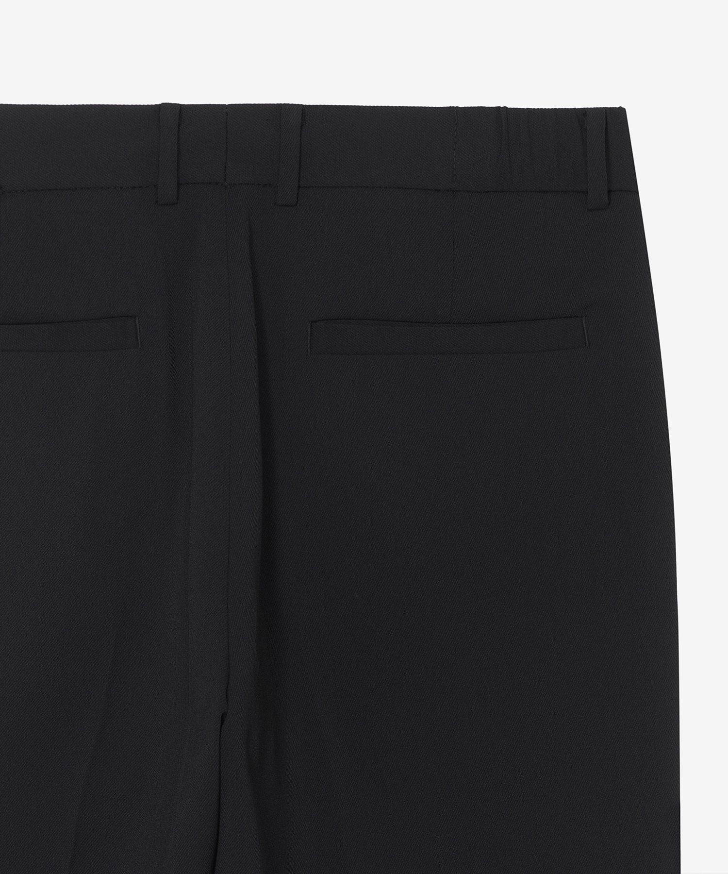 MUSINSA | MINDBRIDGE [COUTURE] Semi-wide twill banding pants