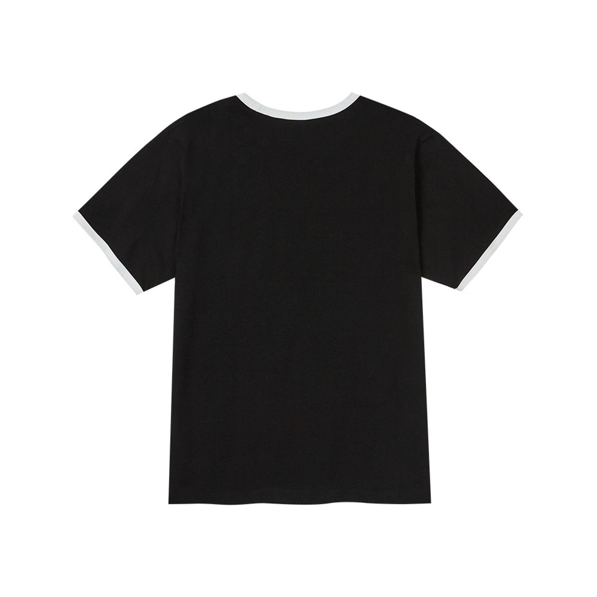 아모우(AMOU) Anchor Ringer T-shirts black